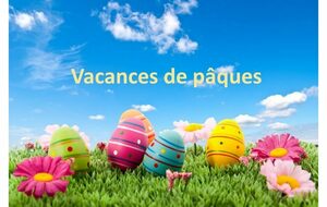 Pas d'entraînement pendant les vacances de Pâques
