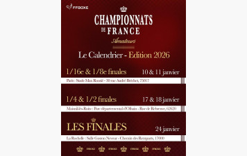 Hugo en route pour les championnats de France