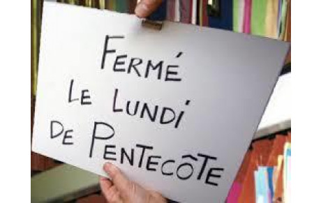 Rappel : pas d'entraînement Lundi 10 juin