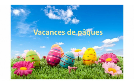 Pas d'entraînement pendant les vacances de Pâques