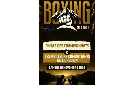 Hugo Culot en finale du Championnat Régional Élite de Boxe Amateur